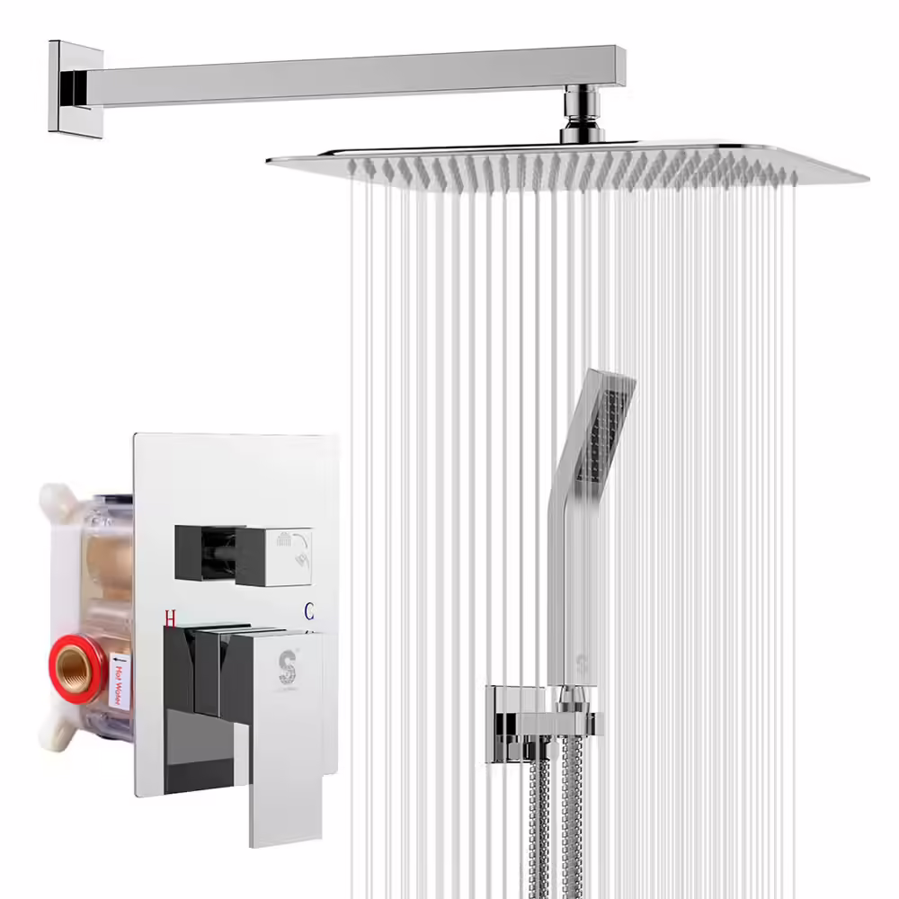 Sr Sun Rise Bathroom Luxury Rainfall Shower Head System