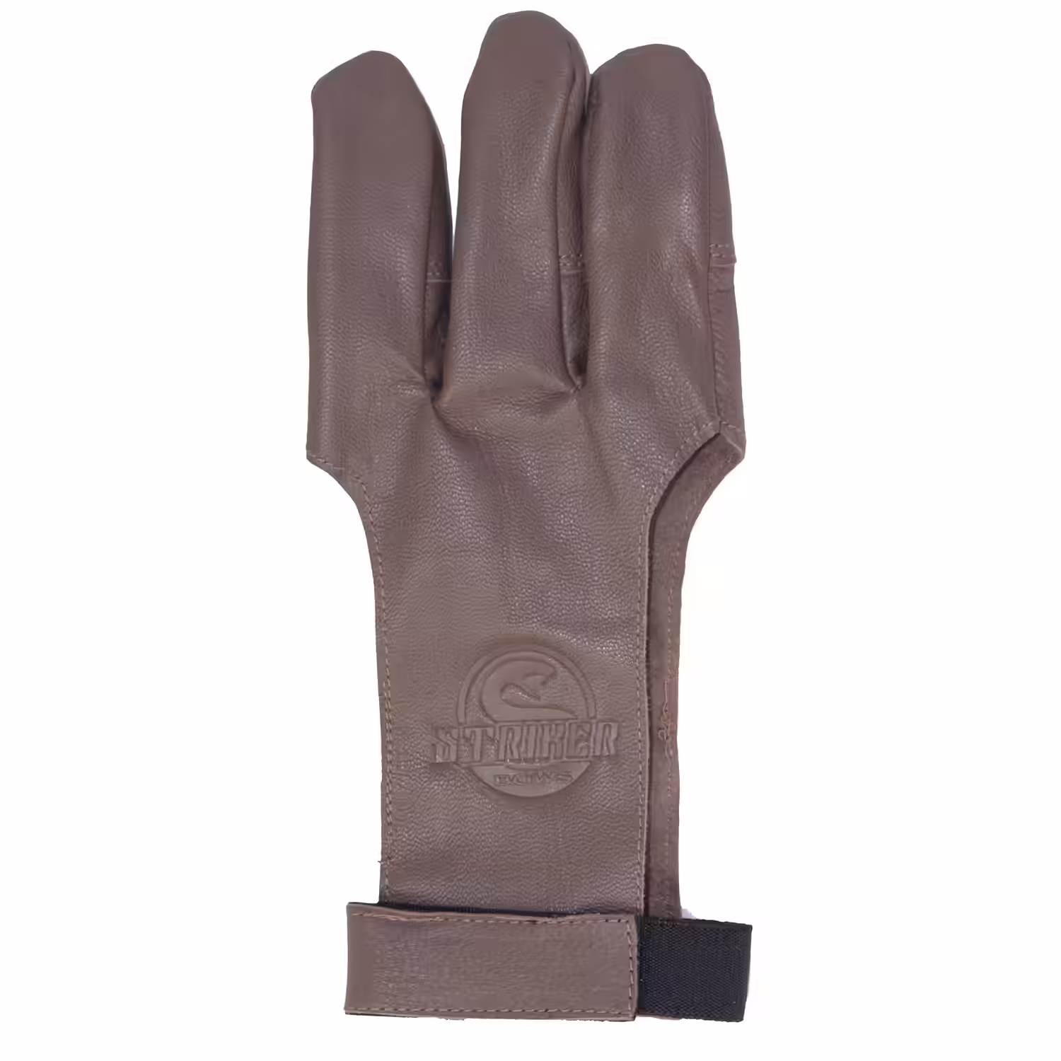Striker Bows Brown Three Finger Archery Glove