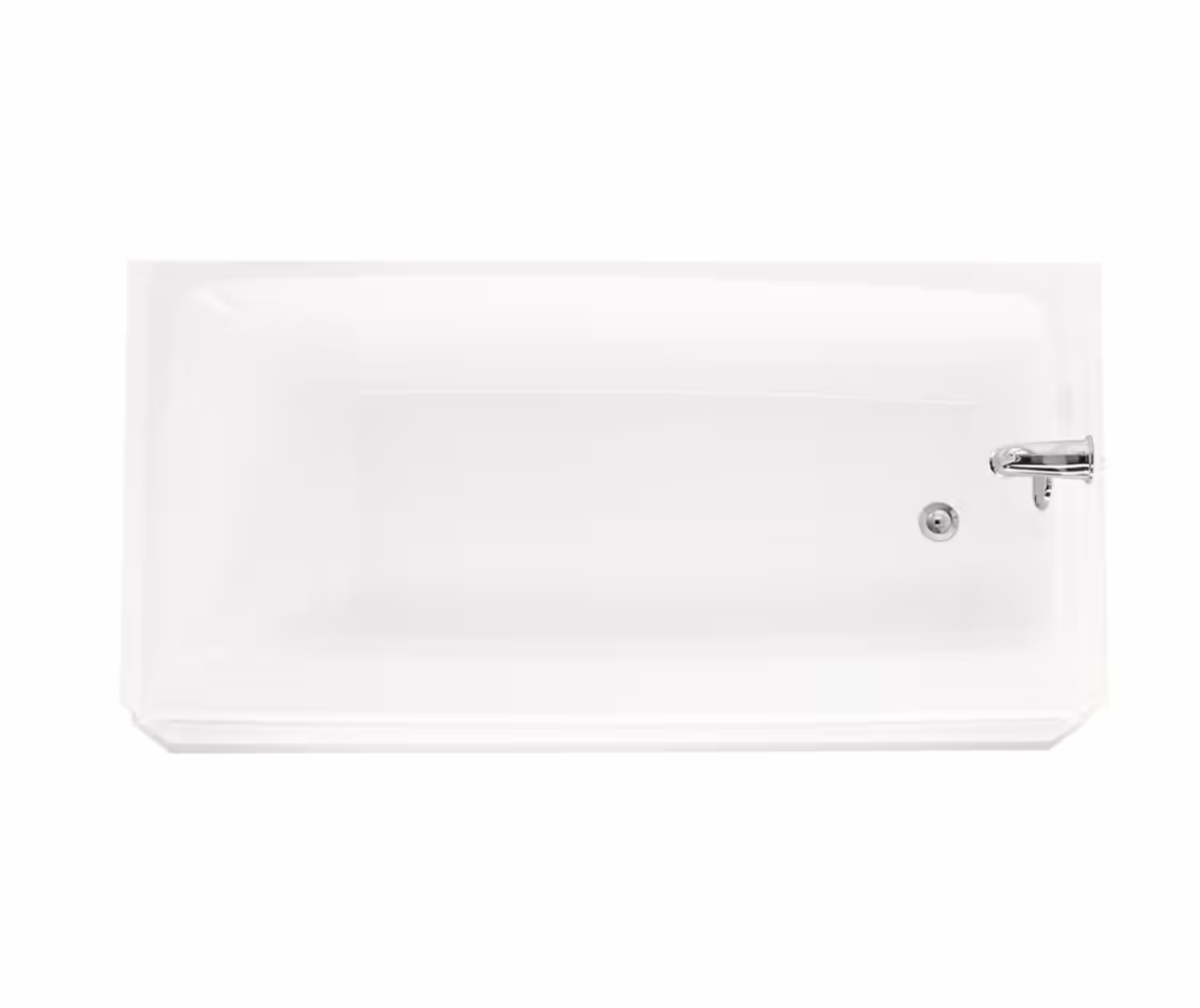 Swanstone Alcove Bathtub