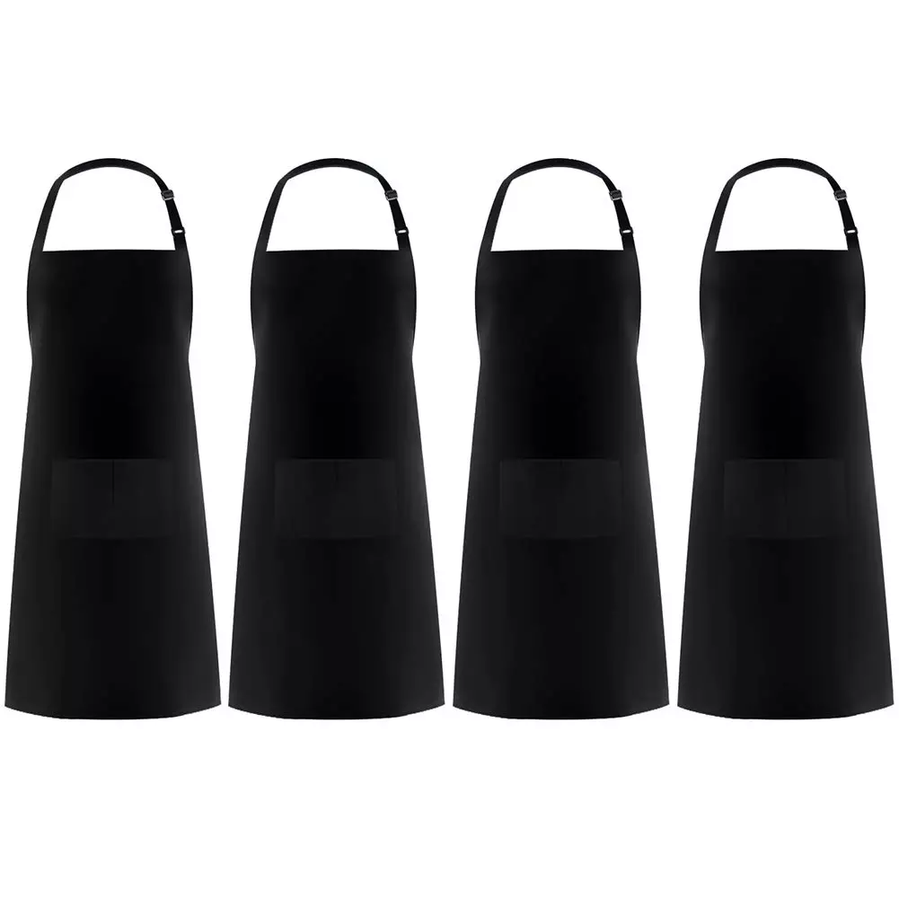 Syntus Four Pack Adjustable Bib Apron