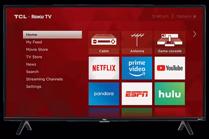 TCL 40s325 40 Inch Smart Led Roku TV