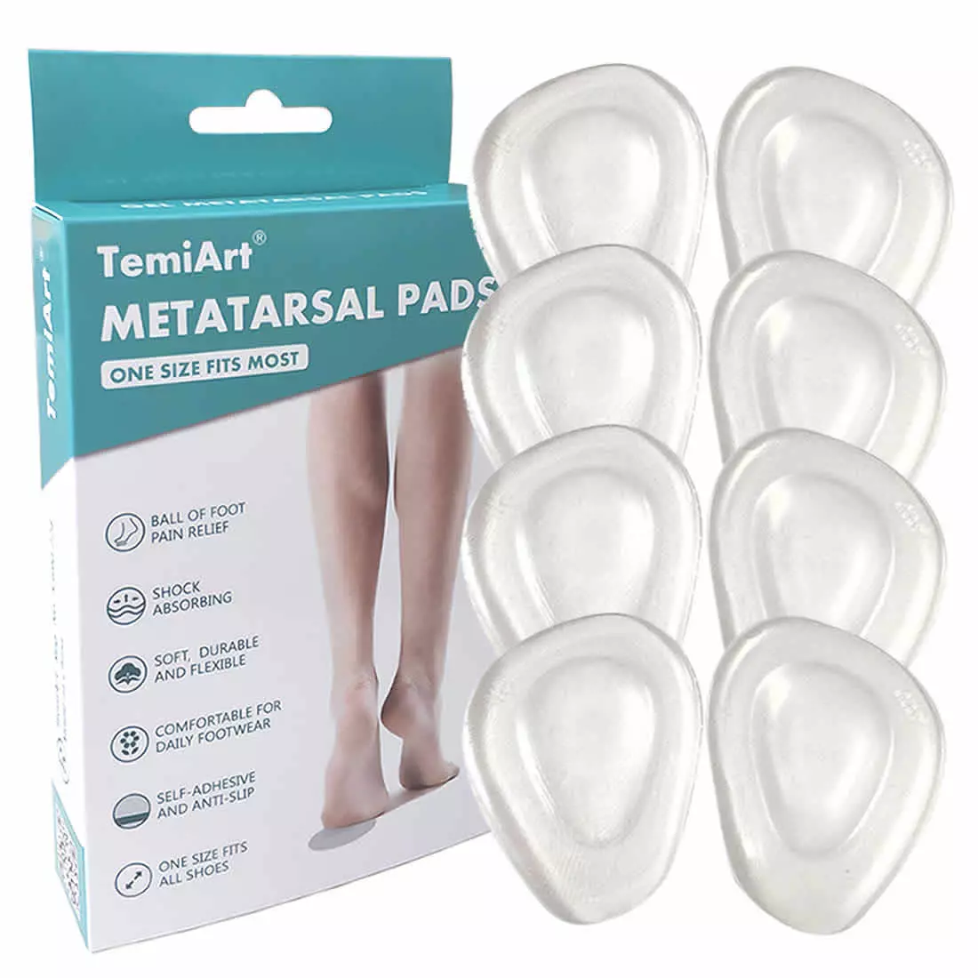 TemiArt Metatarsal Pads