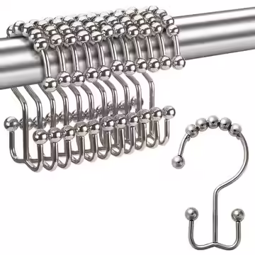 Titanker Shower Curtain Hooks