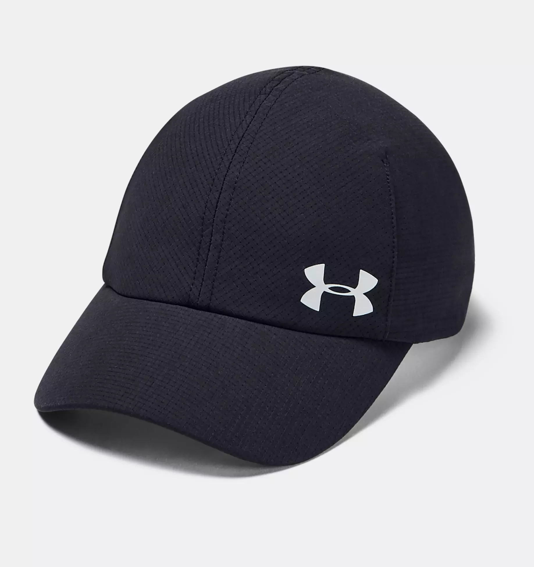 Under Armour Women's Launch Run Cap Black (1)/Silver Reflective One Size