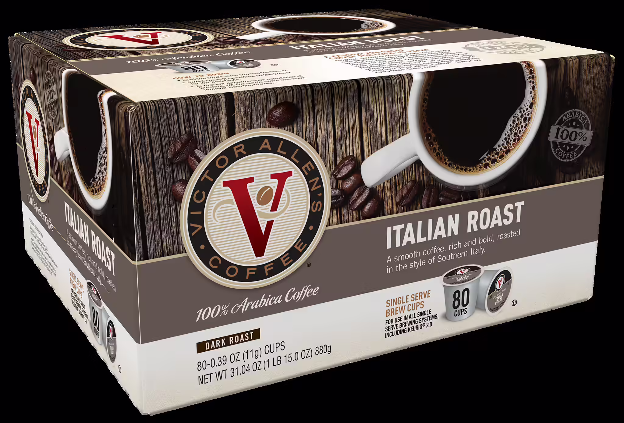Victor Allen’s Italian Roast 100% Arabica Coffee