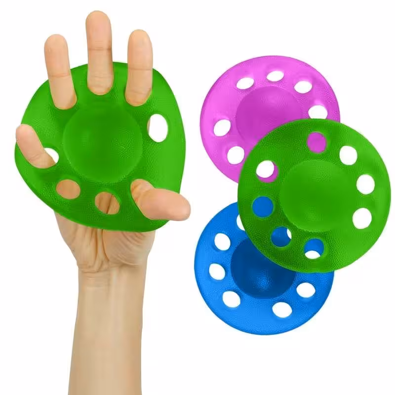 Vive Finger Exerciser and Hand Strengthener - Extensor Trainer Grip Stretcher Balls - Therapy Exercises for Arthritis, Carpal Tunnel, Forearm Muscle Strength Band Guitar, Rock Climbing Strengthening