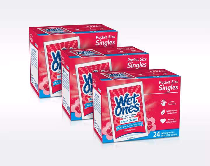 Wet Ones Antibacterial Hand Wipes