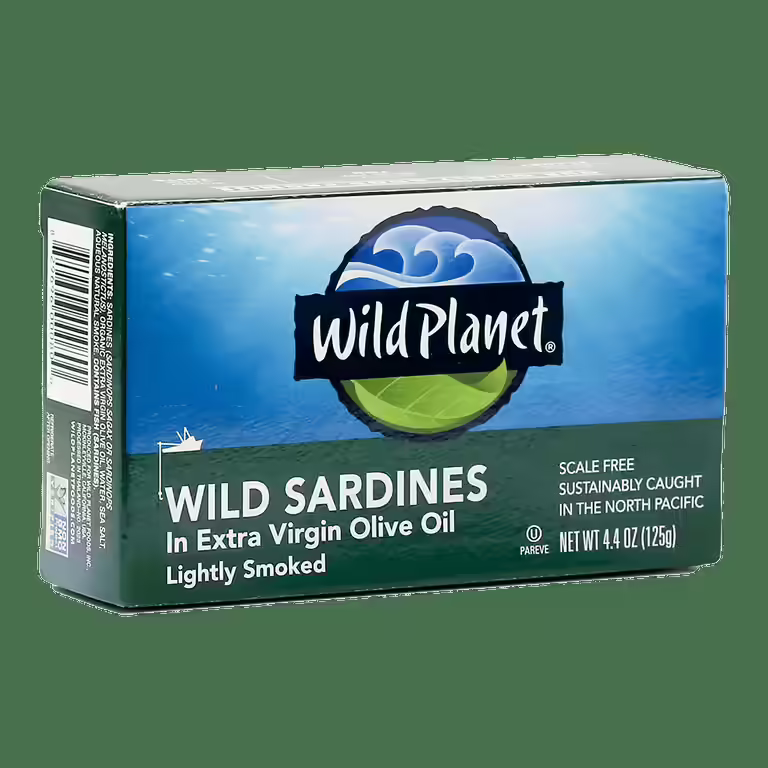 Wild Planet Wild Sardines in Extra Virgin Olive Oil