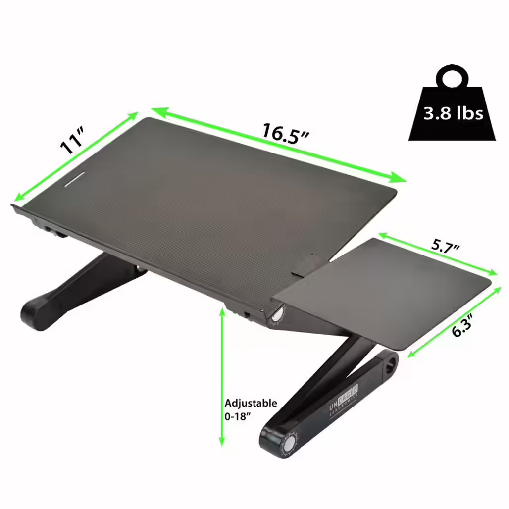 WorkEZ Best Adjustable Laptop Cooling Stand