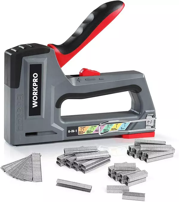 Workpro 6-In-1 Manual Brad Nailer